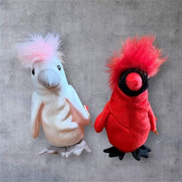 Ty Beanie Babies Plush Bird Collection - NWT - Picture 6 of 7